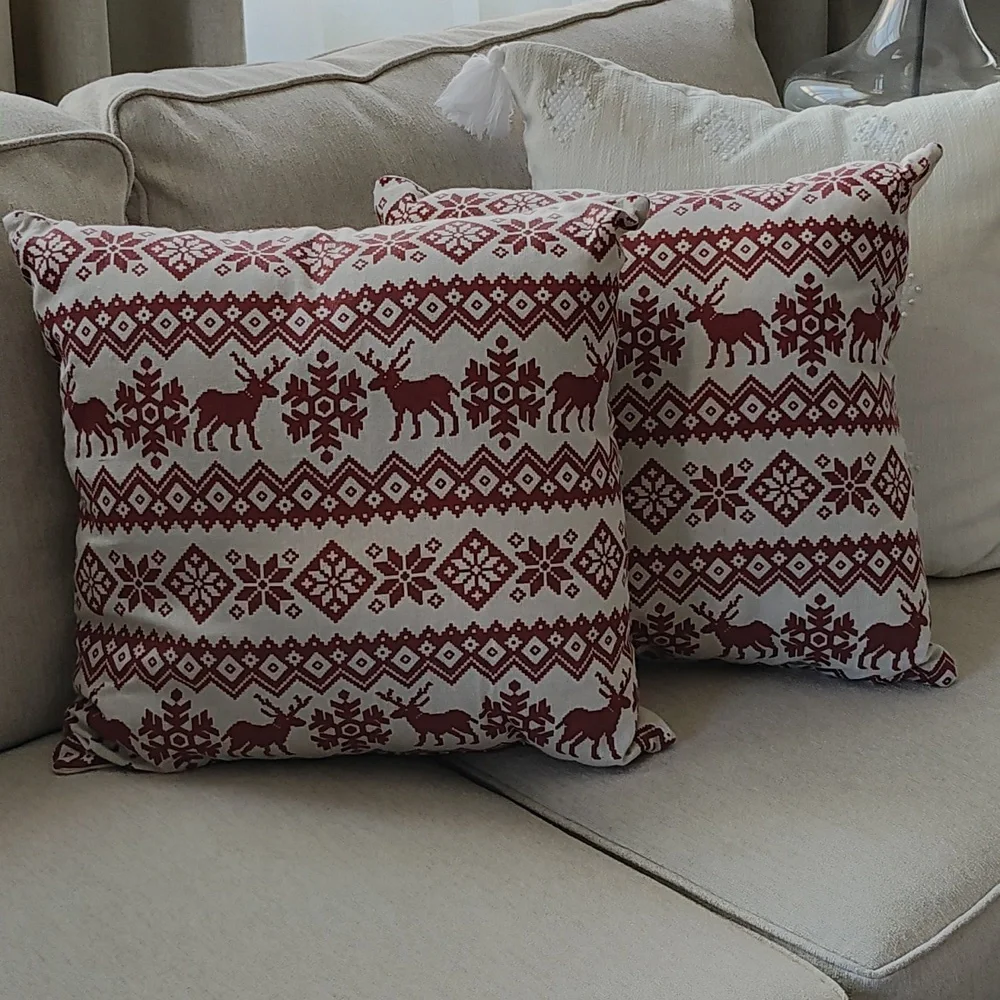 Holiday Accent Pillow SET of 2